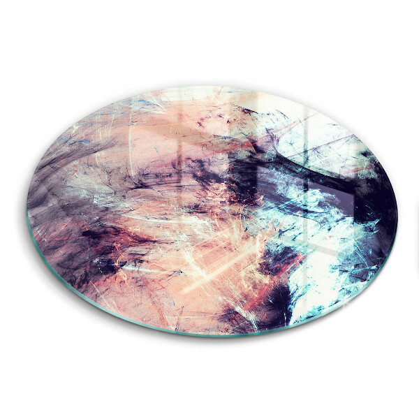 Skärbräda glas unik Målad abstraktion