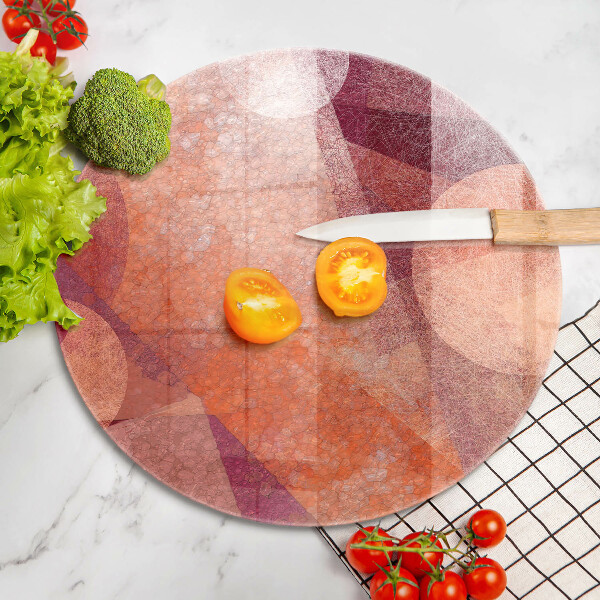 Skärbräda glas unik Abstrakt konst