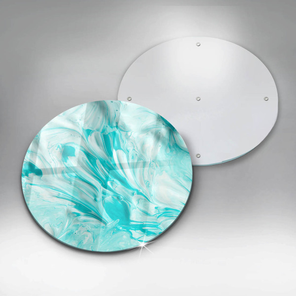 Skärbräda glas unik Abstraktionsfärger