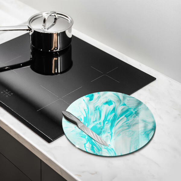 Skärbräda glas unik Abstraktionsfärger