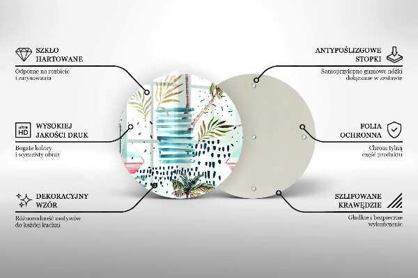 Skärbräda glas unik Semesterillustrationer