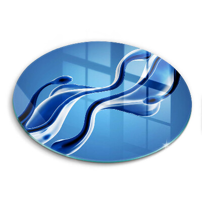 Skärbräda glas unik Vätskeabstraktion