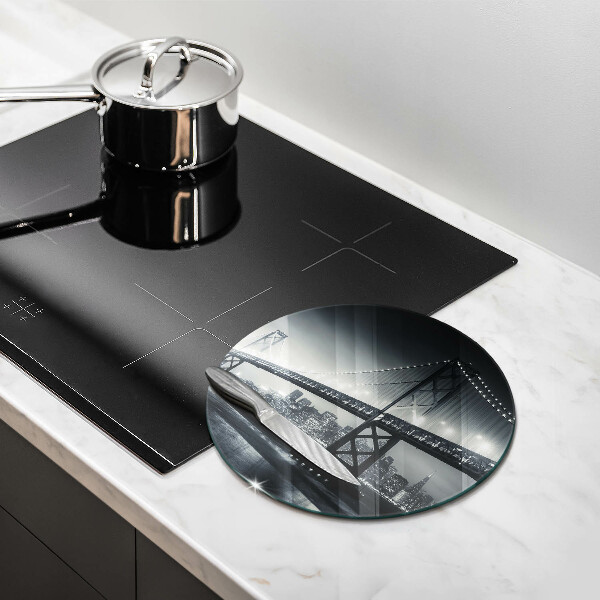 Skärbräda glas unik Benjamin Franklin Bridge