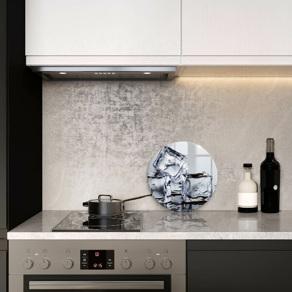 Skärbräda glas unik Isbitar