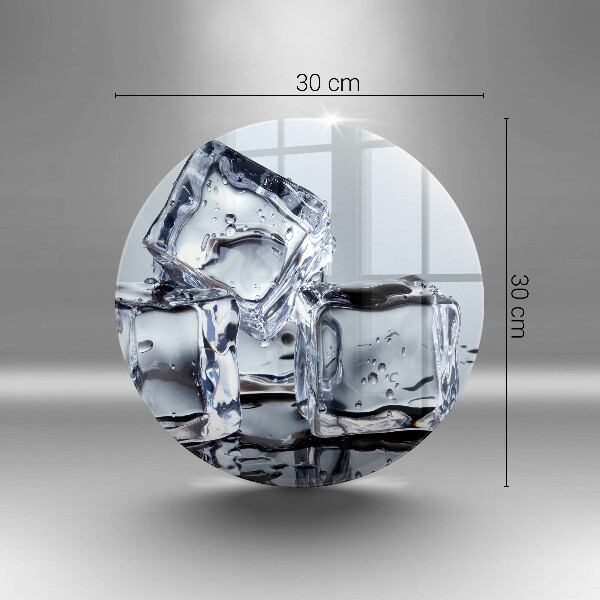 Skärbräda glas unik Isbitar