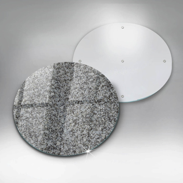 Skärbräda glas unik Sten textur