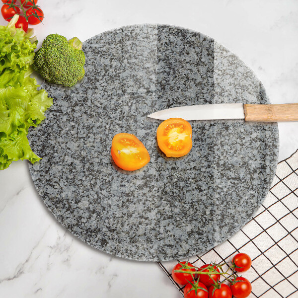 Skärbräda glas unik Sten textur