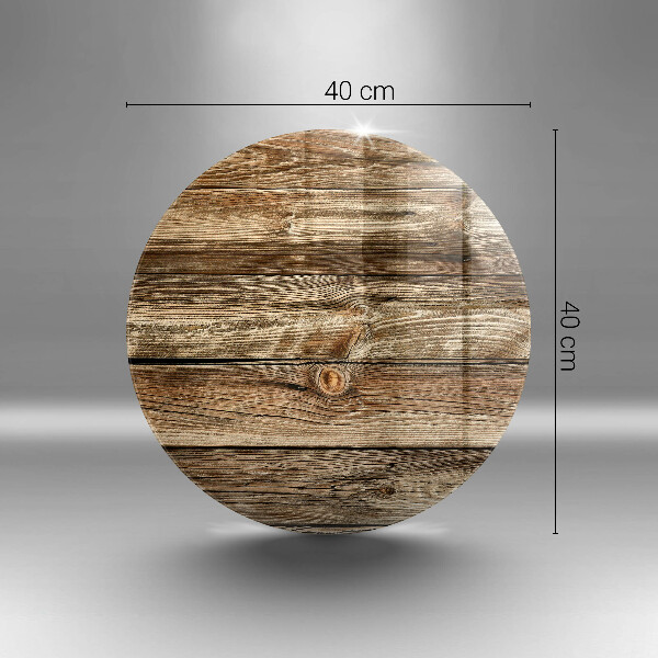 Skärbräda glas unik Trä planka textur