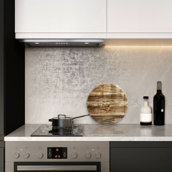 Skärbräda glas unik Trä planka textur