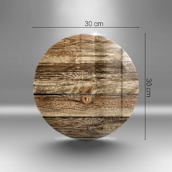 Skärbräda glas unik Trä planka textur