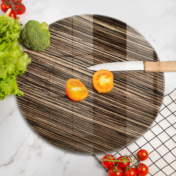 Skärbräda glas unik Trästruktur