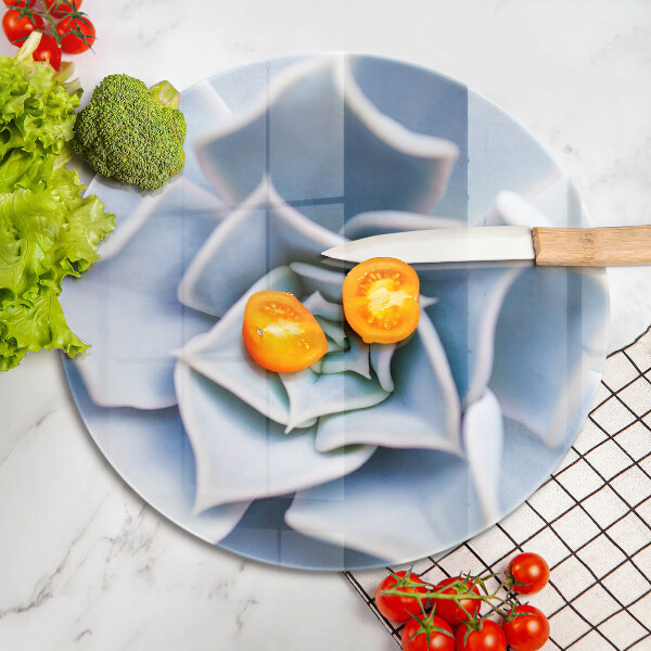 Skärbräda glas unik Blomma växt