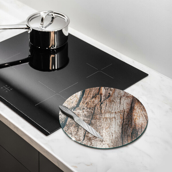 Skärbräda glas unik Trästruktur