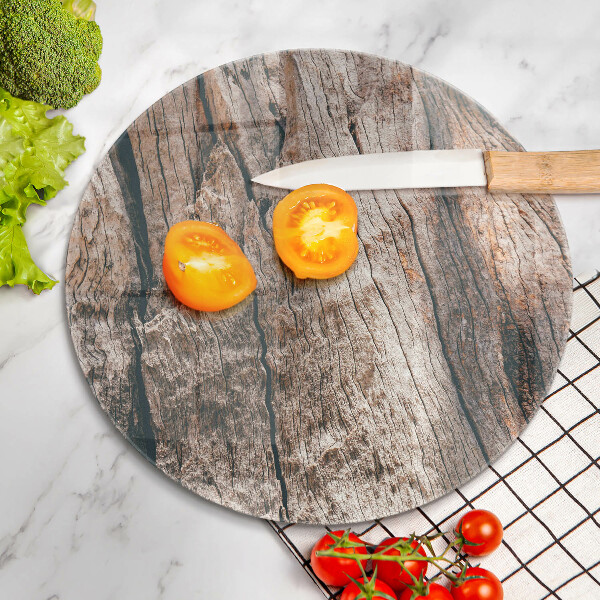 Skärbräda glas unik Trästruktur