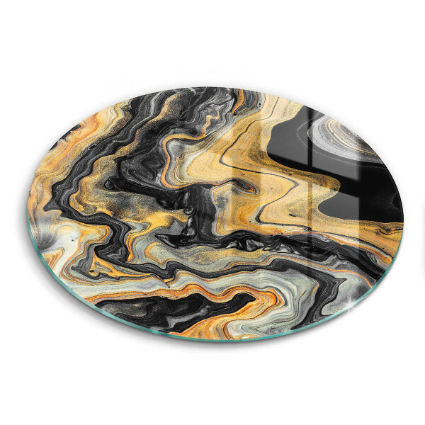 Skärbräda glas unik Abstrakt struktur