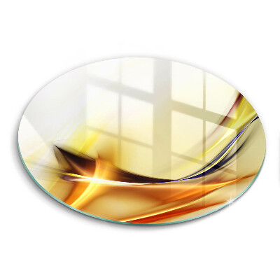 Skärbräda glas unik Abstrakta linjer av ljus