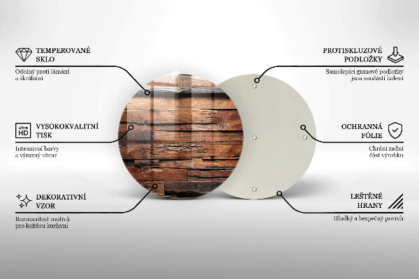 Skärbräda glas unik Dekorativa träskivor