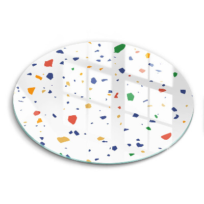 Skärbräda glas unik Färgglatt stengods