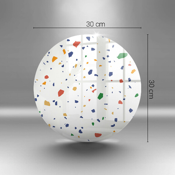 Skärbräda glas unik Färgglatt stengods
