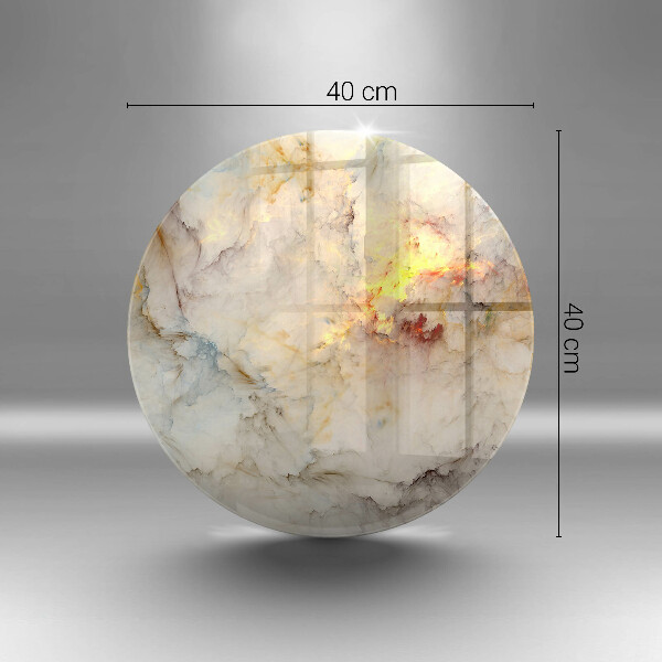 Skärbräda glas unik Marmorstruktur med guld