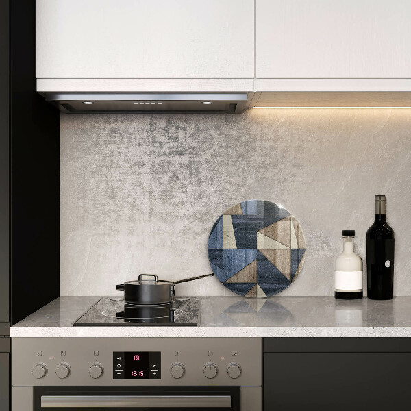 Skärbräda glas unik Geometrisk abstraktion