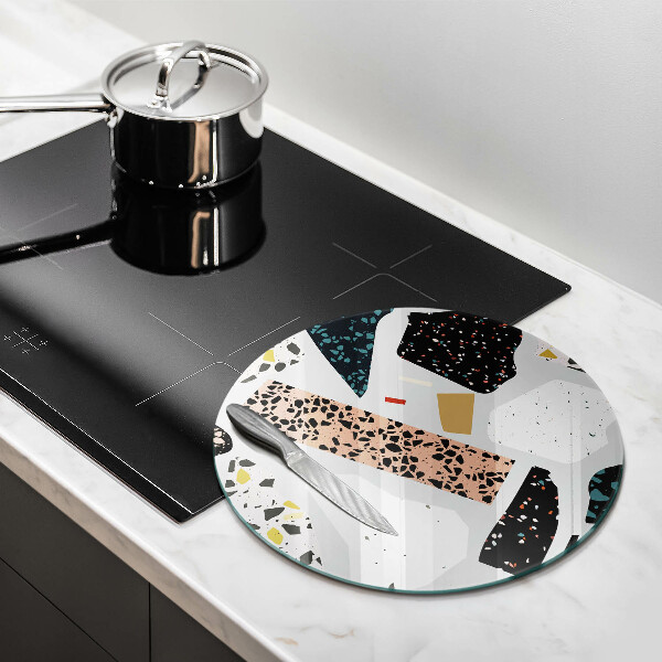 Skärbräda glas unik Stengods