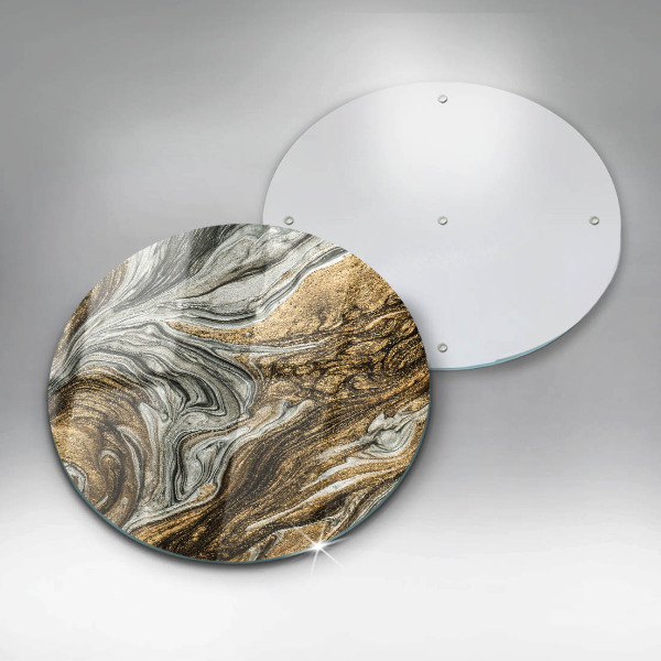 Skärbräda glas unik Rik abstraktion