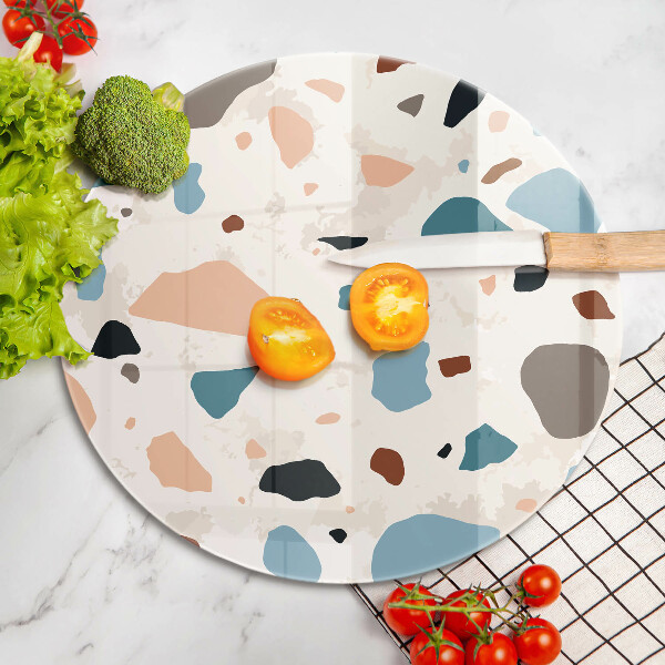 Skärbräda glas unik Dekorativt stengods