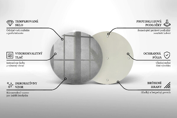 Skärbräda glas unik Betong textur bakgrund