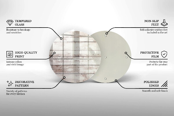 Skärbräda glas unik Gamla träskivor
