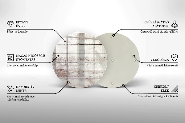Skärbräda glas unik Gamla träskivor
