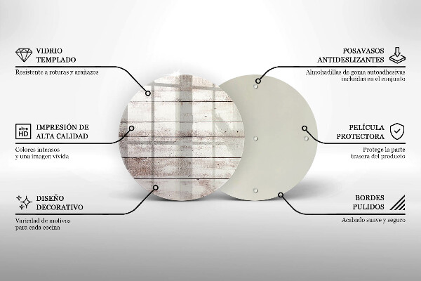 Skärbräda glas unik Gamla träskivor