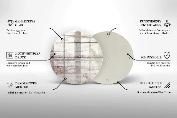 Skärbräda glas unik Gamla träskivor