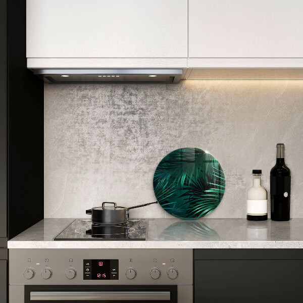 Skärbräda glas unik Vilda djungellöv