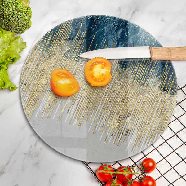 Skärbräda glas unik Designer abstraktion