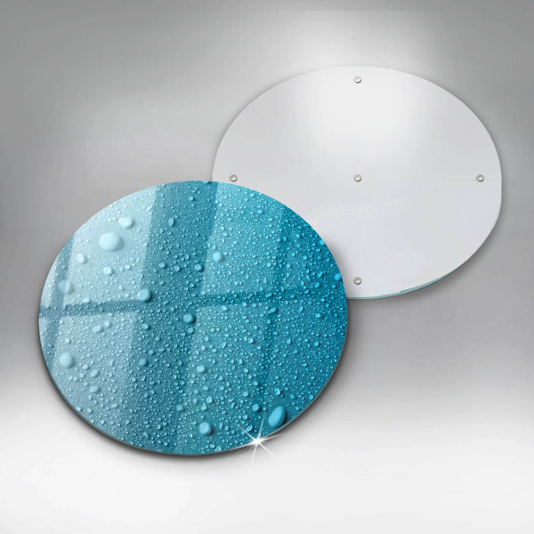 Skärbräda glas unik Vattendroppar