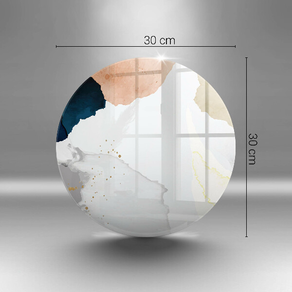 Skärbräda glas unik Abstrakta fläckar