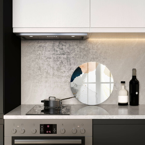 Skärbräda glas unik Abstrakta fläckar