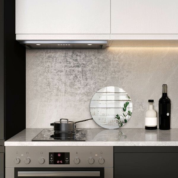 Skärbräda glas unik Gamla brädor och löv