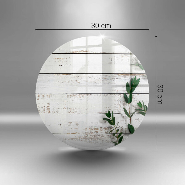 Skärbräda glas unik Gamla brädor och löv