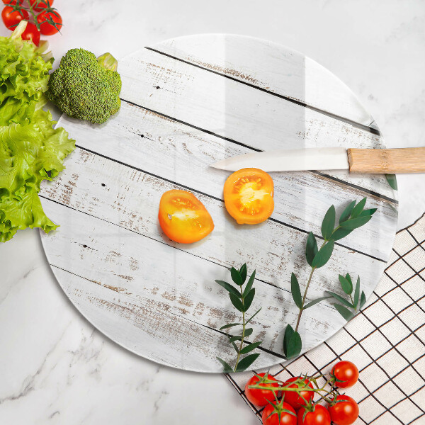 Skärbräda glas unik Gamla brädor och löv