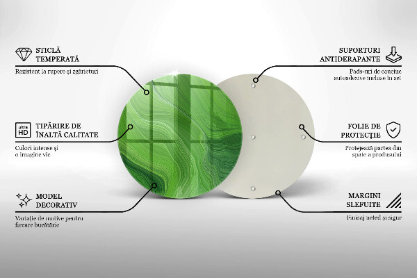 Skärbräda glas unik Abstrakt konsistens