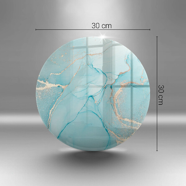 Skärbräda glas unik Stenabstraktion