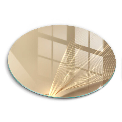 Skärbräda glas unik Modern abstraktion