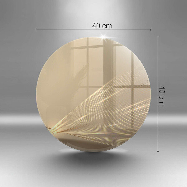 Skärbräda glas unik Modern abstraktion