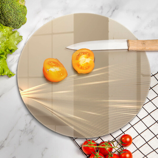 Skärbräda glas unik Modern abstraktion