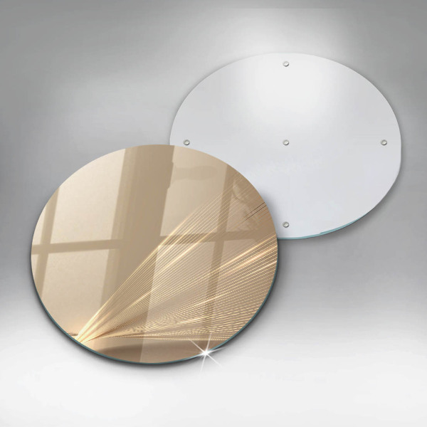 Skärbräda glas unik Modern abstraktion