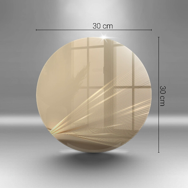 Skärbräda glas unik Modern abstraktion