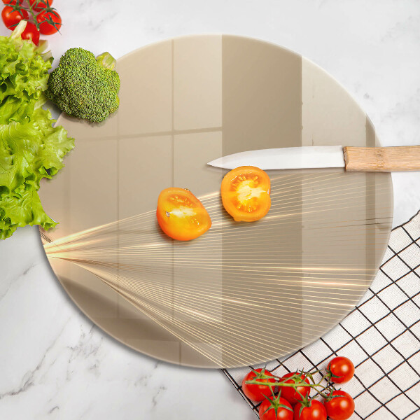 Skärbräda glas unik Modern abstraktion