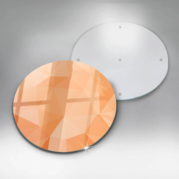 Skärbräda glas unik Geometrisk bakgrund